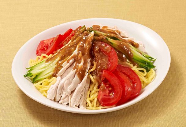 SL Creationsの食材を使ったレシピサイト棒棒鶏 バンバンジー 風冷麺