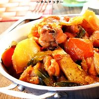 カムジャチャグリ じゃがいもと豚肉の旨辛煮韓国料理