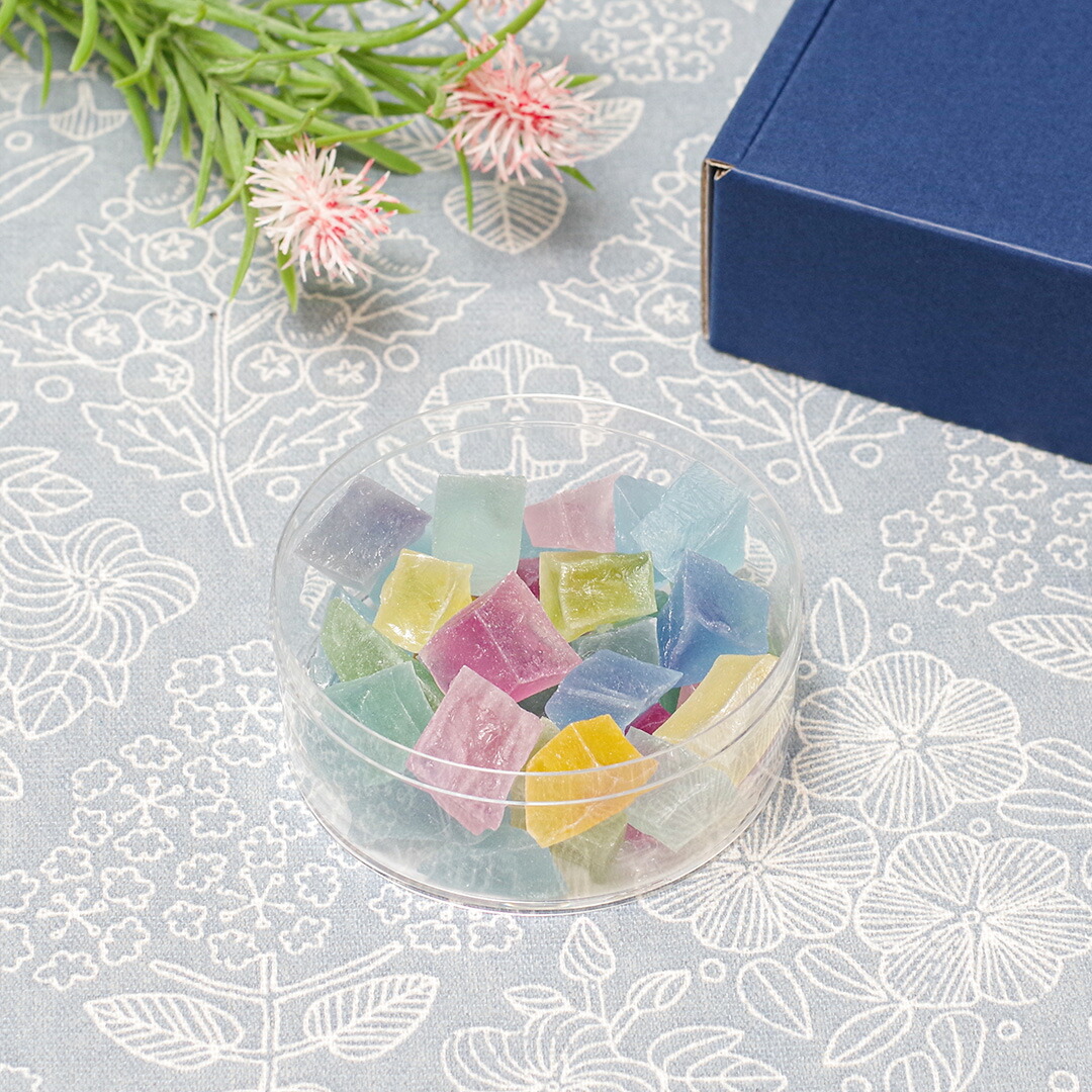 琥珀糖☆お茶の琥珀糖3種・桜の琥珀糖 - Chemin♪お菓子の小径 シュマン♪おかしのこみち
