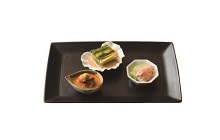 料理イメージ 前菜 3種盛＜日本料理こうの＞和モダンの風情ある雰囲気で堪能する日本料理松山市のおすすめグルメなら旅色