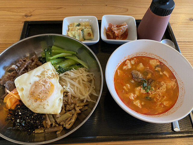 宇都宮の韓国料理ハノクで初のサムパ定食!スンドュブも初体験!おすすめセットありますよれんどすの名店