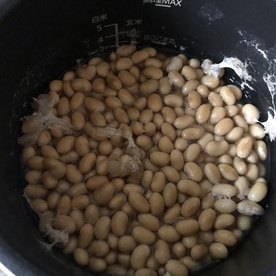 圧力鍋を使った♪ 大豆の水煮
