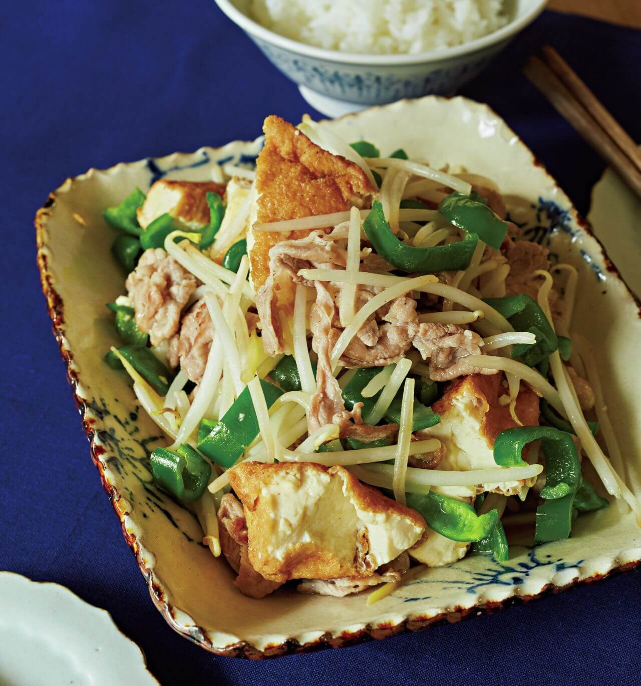 厚揚げでコク＆旨味UP！豚こまの簡単肉豆腐