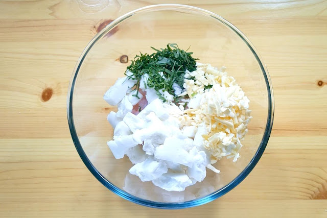 えびとはんぺんの包み揚げ