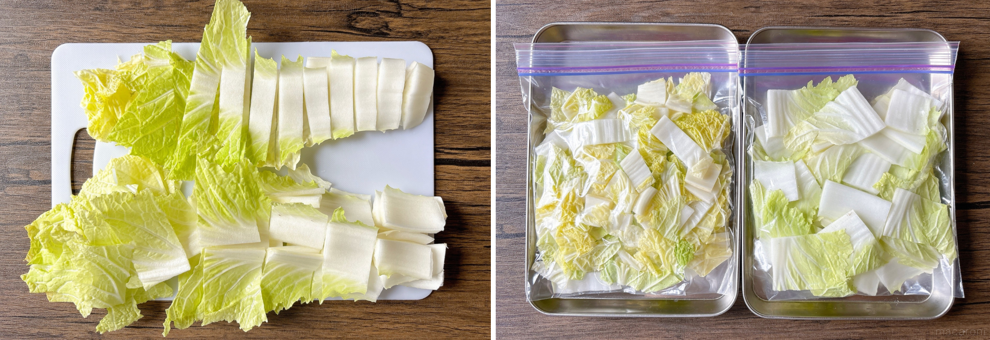 白菜の冷凍保存: 便利な方法と保存期間について