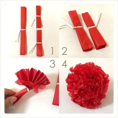 紙で作る母の日のカーネーションの作り方 茎付き 本物そっくり!見たものクリップ