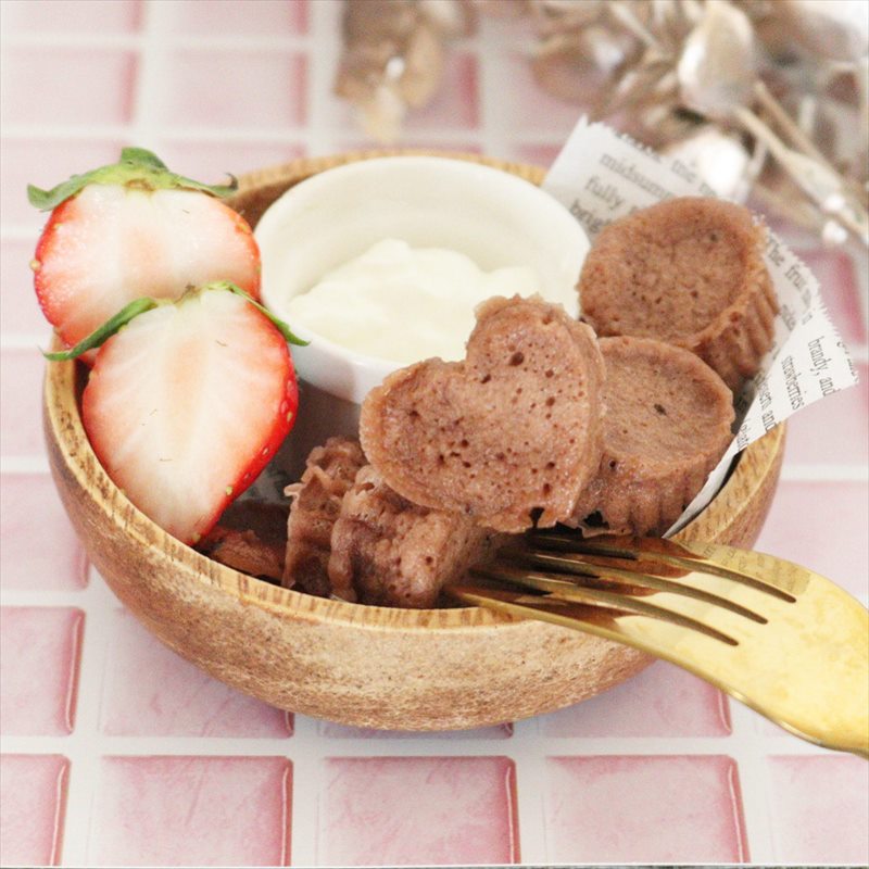 バレンタインの贈り物に♡手作りお菓子 抱っこくまの板チョコクッキーチョリーナ チョコ島