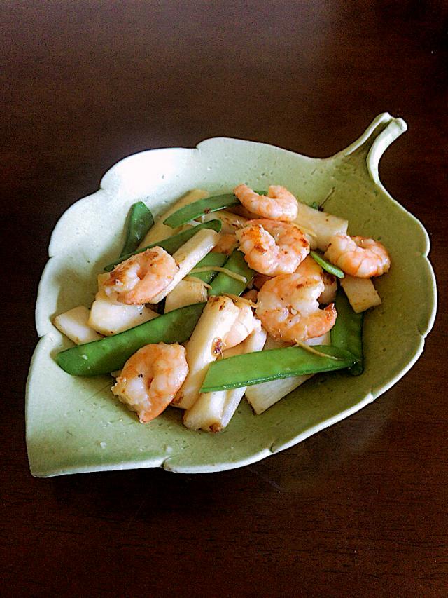 長芋と海老のおとし揚げレシピABC Cooking MARKET