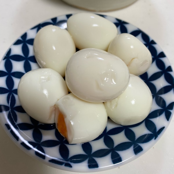 めんつゆで簡単！ とろっとおいしい半熟煮卵のレシピ