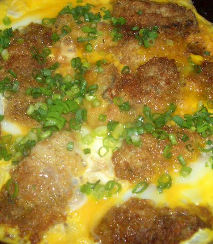 カキフライの卵とじ丼。ジョーカー・スキップの横浜物語