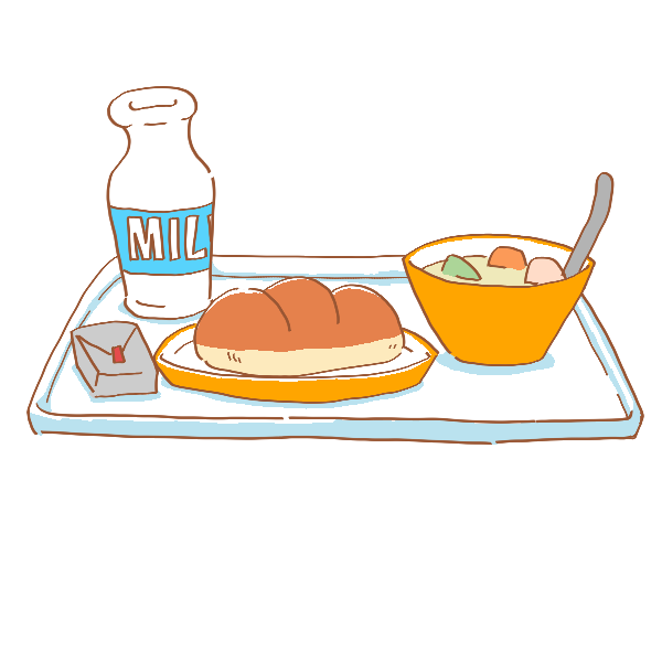 ネコとパンのイラストかわいいフリーアイコン・イラストの無料素材サイトフリーペンシル