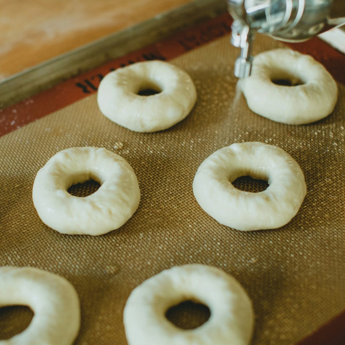 GF・糖質オフ♪米粉の発酵焼きドーナツ🍩