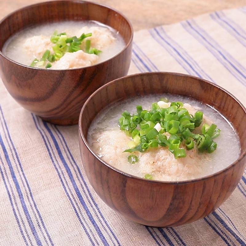 ダイエット食に！春雨と肉団子のタイのスープ、ケーン・チュー・ウンセン。大変！！この料理簡単すぎかも３STEP COOKING