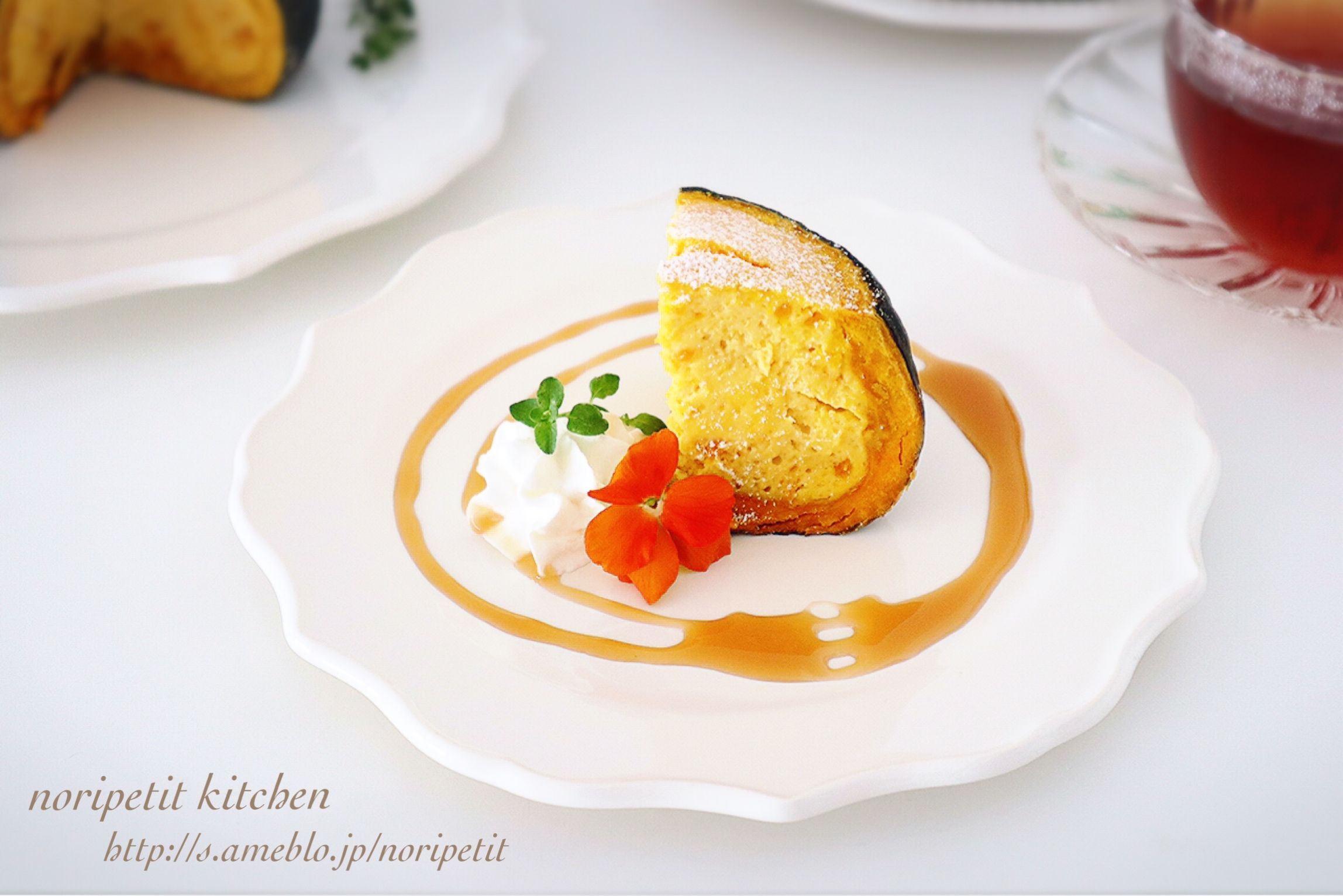 坊ちゃんかぼちゃの超簡単丸ごとチーズ焼き・レンチンして焼くだけレシピゴニョ研