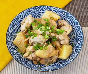 小玉じゃがいもの甘辛味噌炒め煮。味噌かんぷら –Organic Recipeオーガニックレシピ