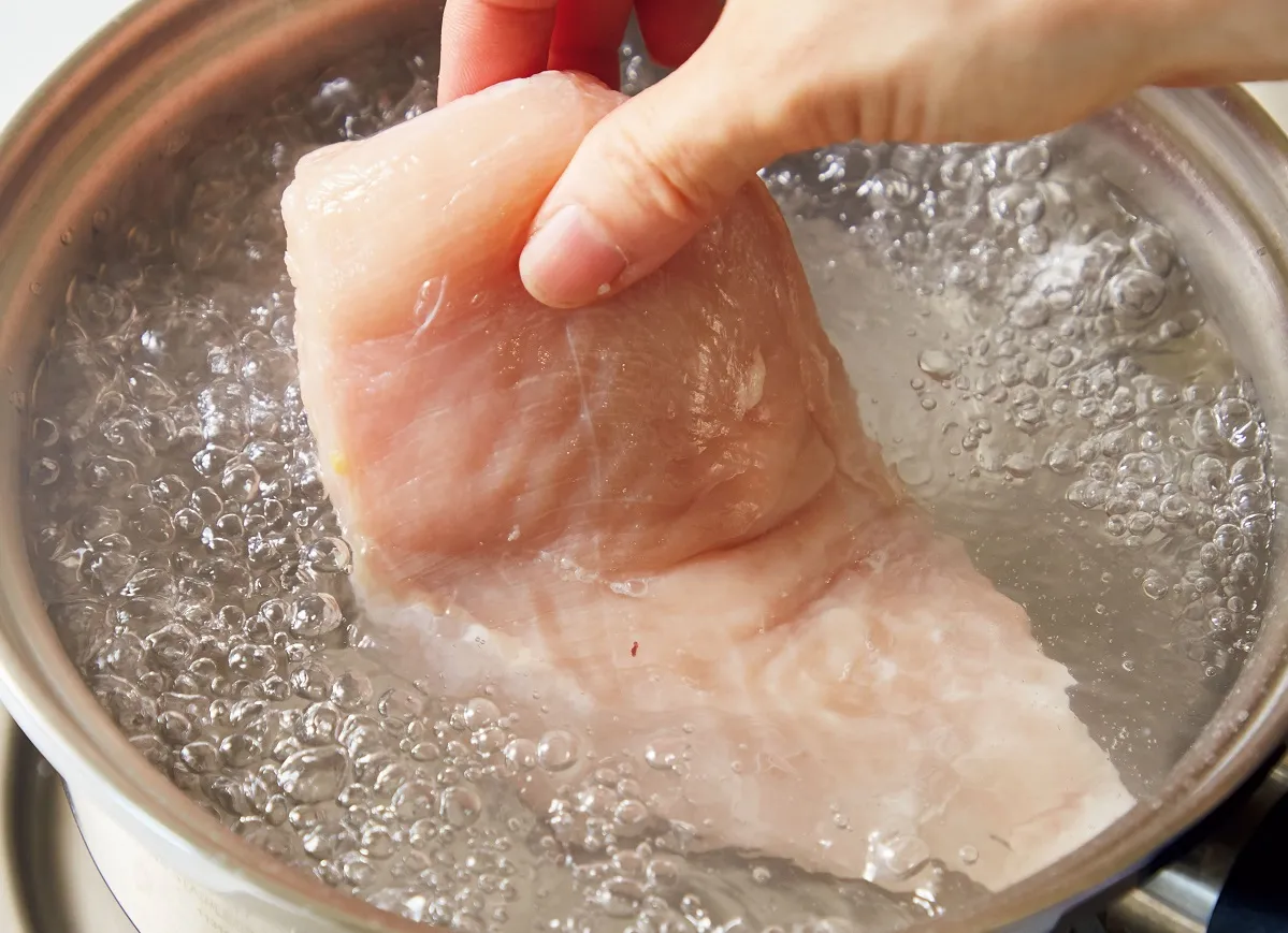鶏むね肉でしっとりよだれ鶏