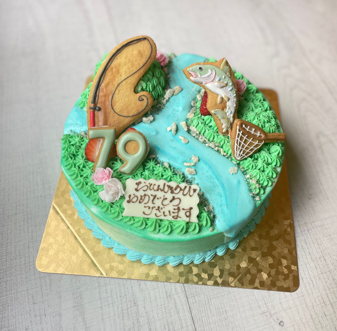 きぐるみケーキ みどりの恐竜立体ケーキTipitinats Cakes