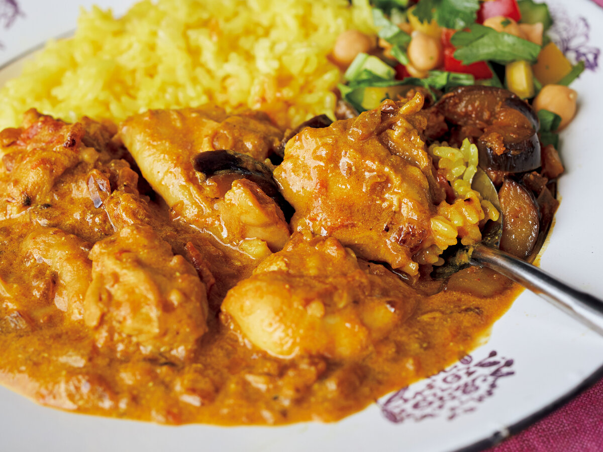 6つのスパイスのチキンカレー - レシピナビ