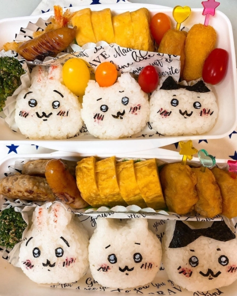 ちいかわのキャラ弁 簡単！ハチワレ・うさぎなどのお弁当実例や作り方、便利グッズも