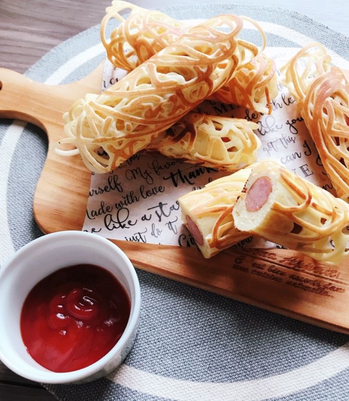 ホットケーキミックスで☆ミニアメリカンドッグtoiro note 〜トイロノート〜 家族が笑顔になる、いつものごはんを彩るレシピサイト