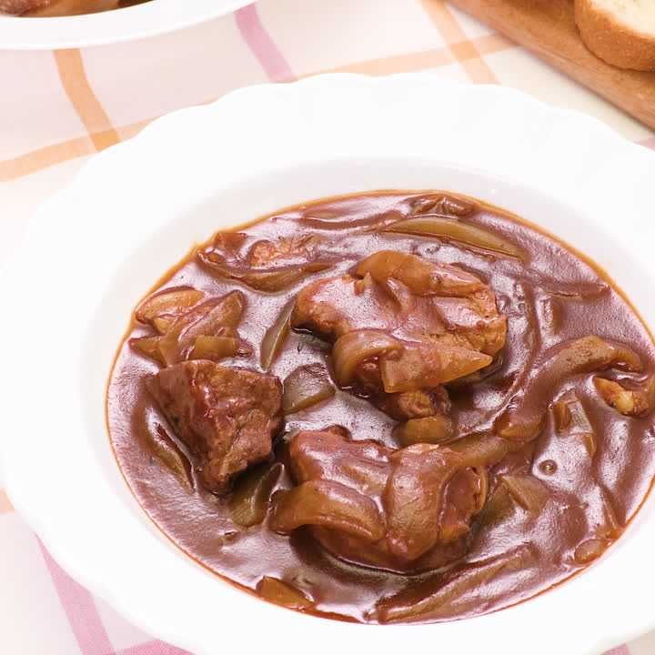 コスパ最高!本格簡単!豚肩ロースの赤ワイン煮込み☆クリスマス