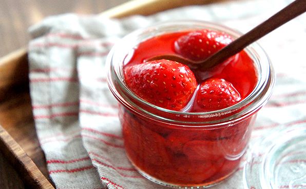 苺のコンポート