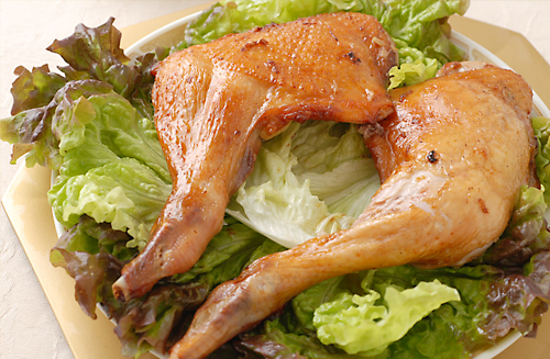 プロ直伝！鶏モモ焼き。皮がパリパリ、中はジューシーな焼き方。株式会社野乃鳥