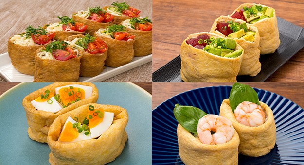 ピリ辛そうめんいなり