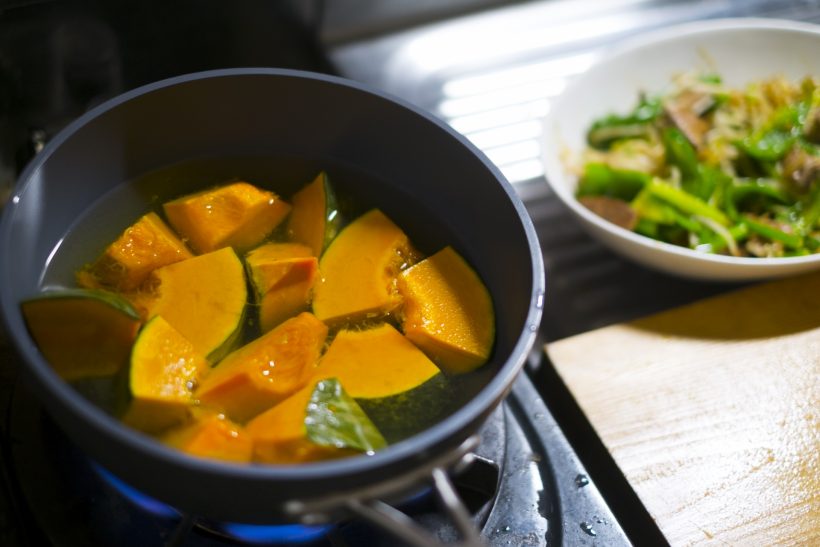 冷凍かぼちゃを時短煮物 by ソラソラソラクックパッド簡単おいしいみんなのレシピが392万品