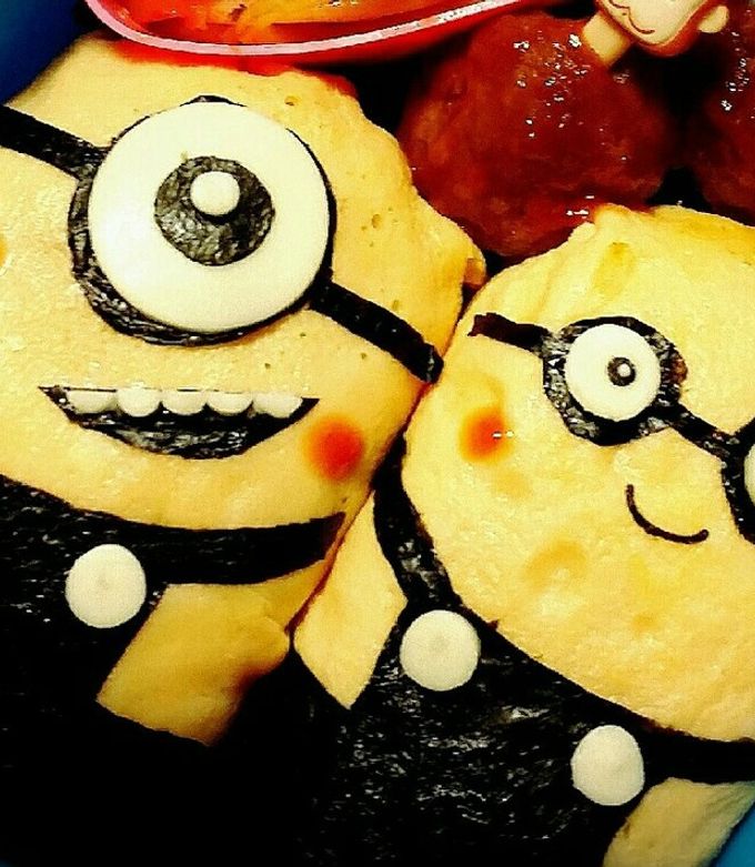 意外と簡単！ミニオンのキャラ弁の作り方