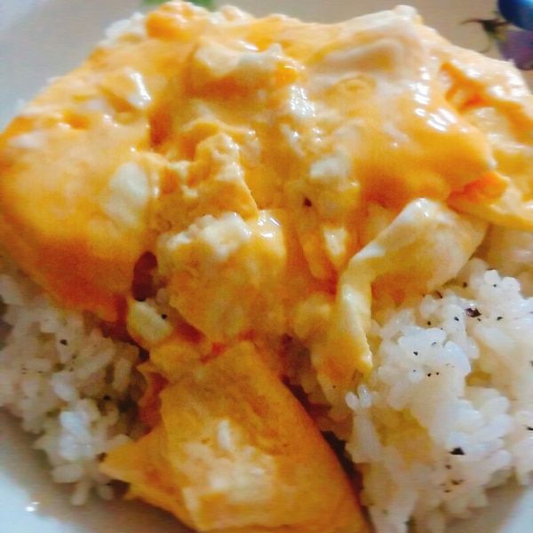 雑穀米でバターライス♪のオムハヤシ‼mayuちんのブログ