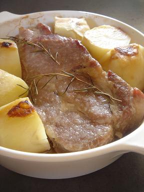 豚バラブロックの塩焼きクラシル