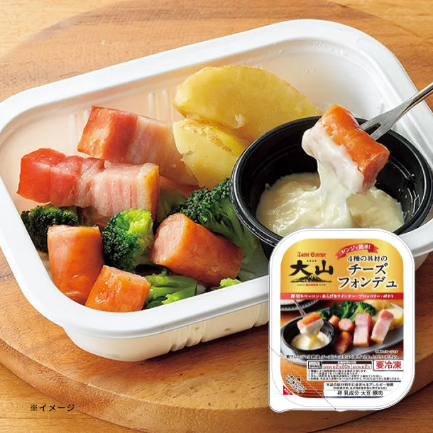 ホットプレートチーズフォンデュ