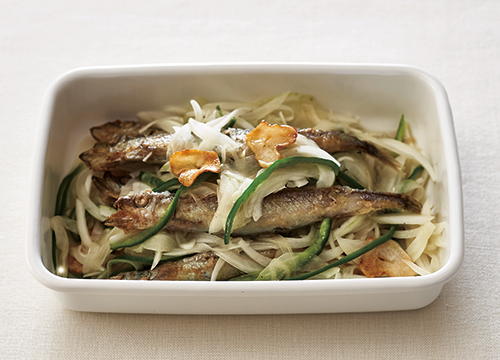 ししゃもとじゃがいものチーズ春巻き