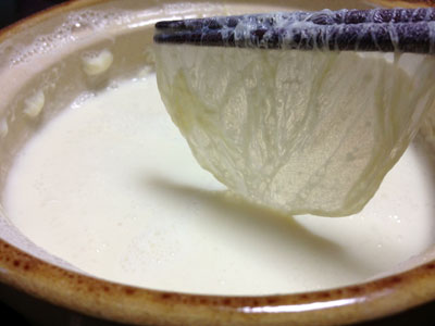 お楽しみは2回!湯葉の後は豆乳鍋 by Fire-Kingクックパッド簡単おいしいみんなのレシピが392万品