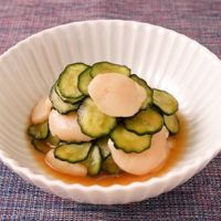 ほたてときゅうりの酢の物