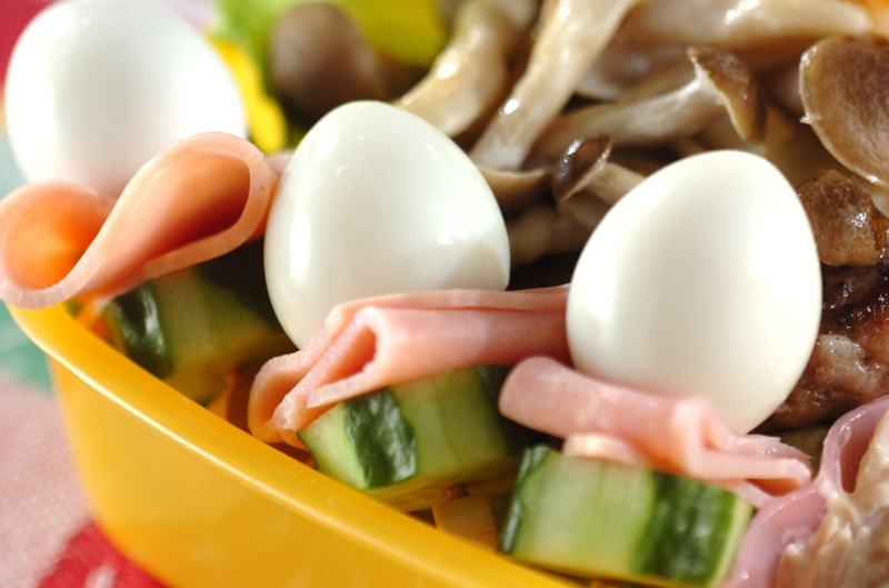 超簡単！ハムきゅうり！お弁当にも