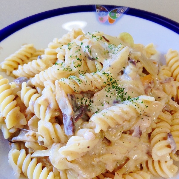 鯖の水煮缶を使ったクリームパスタ レシピ・作り方 by もりもりまる - 楽天レシピ