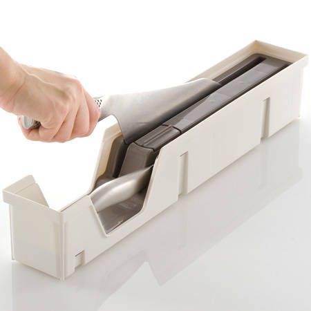 ニトリ?無印?マグネット包丁スタンドでスッキリ浮かせる収納はいかが?台所図鑑