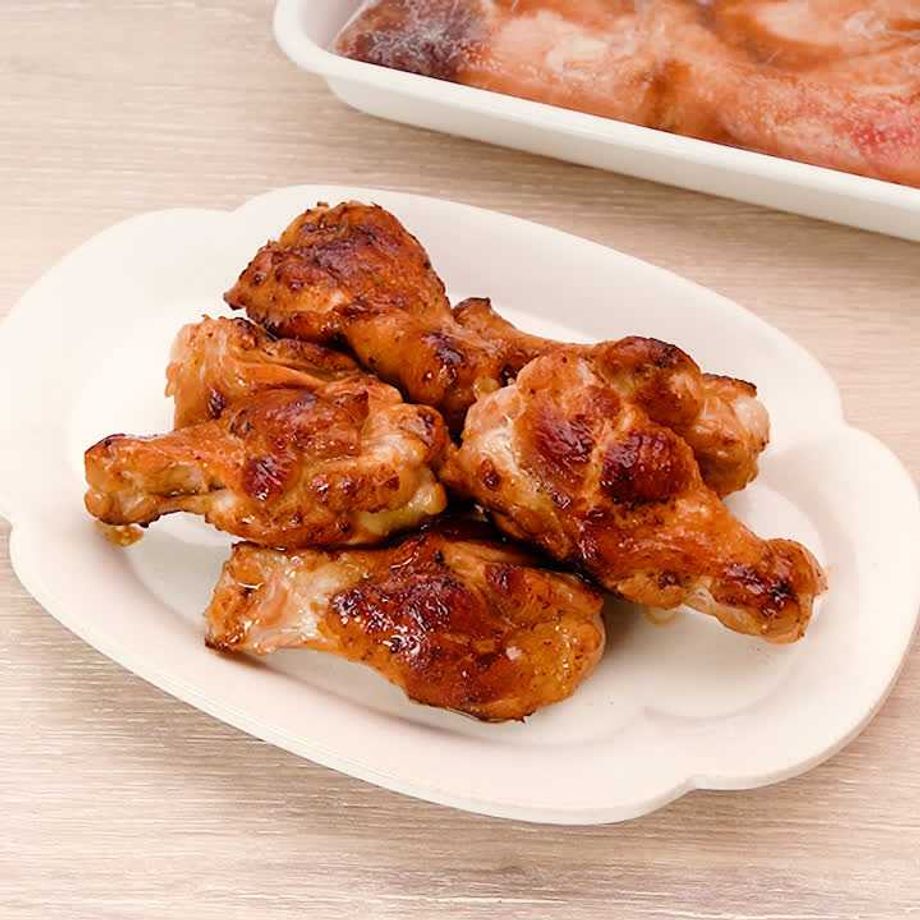 鶏手羽元とパプリカのガーリック照り焼き ハサミでお手軽チューリップ医師が教える♫忙しい人のための!一品で栄養バランスが取れるレシピ