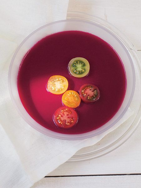 ビーツの冷製ポタージュ