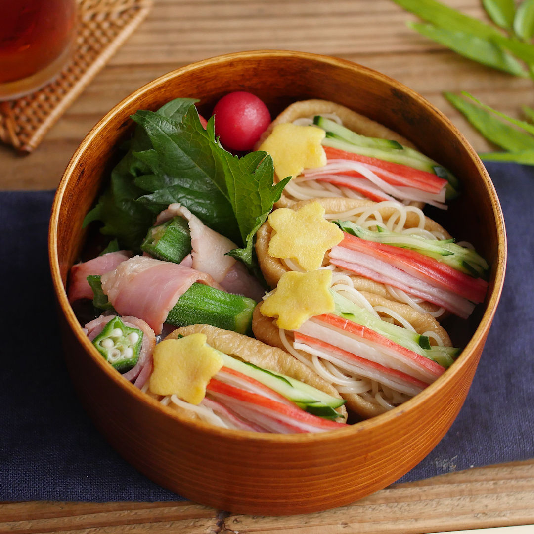 ぺろっと食べられる！ そうめん稲荷