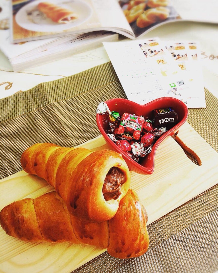 Hbとレンジで＊チョココロネ by ロカボ＊モカクックパッド簡単おいしいみんなのレシピが392万品