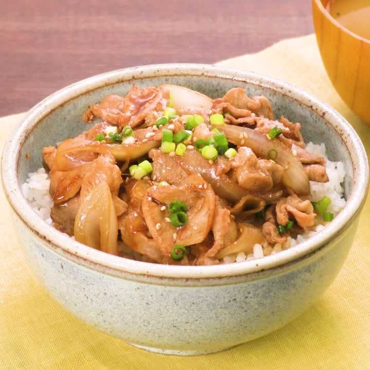 簡単ランチ♪ふわとろ卵丼