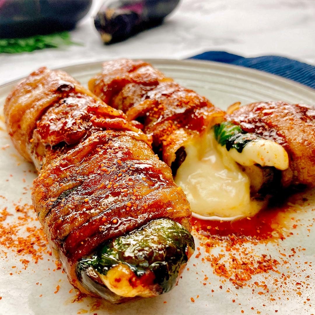 れんこんの豚チーズはさみ焼きのレシピトクバイ