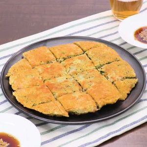 ニラなし・キムチチヂミのレシピ