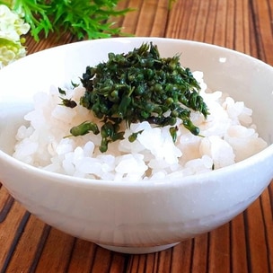 わらびと油揚げの煮物