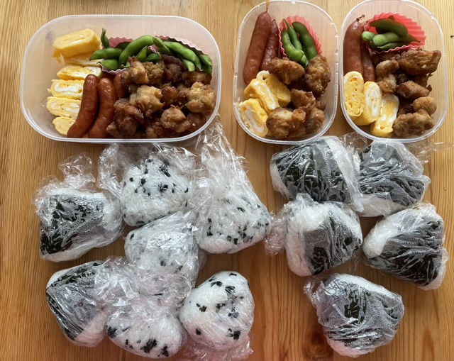 冷凍できるタッパー弁当 1食200円以下安くて旨くて大満足‼️キュウリの味噌そぼろ弁当 1047きゅうり料理ideasJapanese