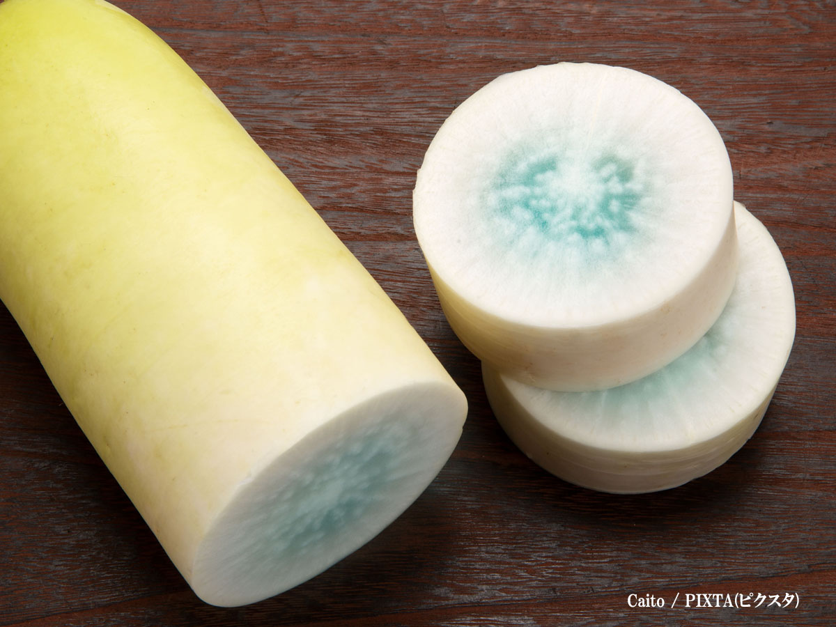 大根」の断面が青い！原因は？食べても平気？「そうだったのか ！」クラシル