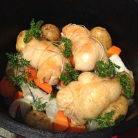 骨付き鶏もも肉で♪定番クリスマスチキン